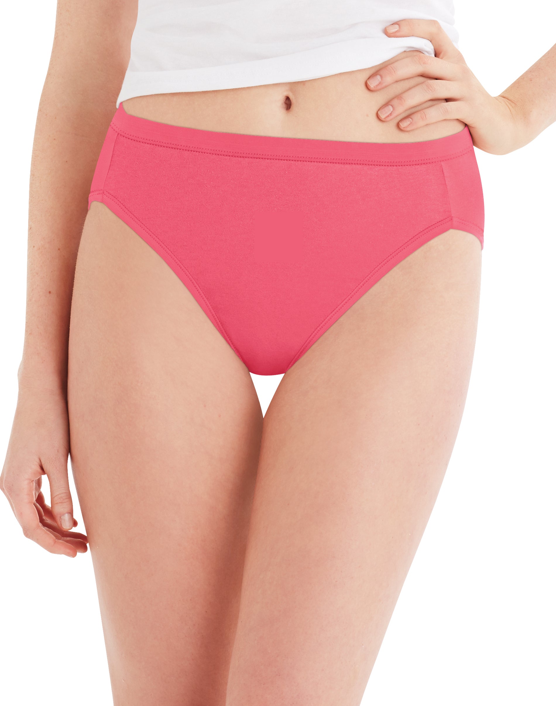 Cotton Hi-Cut Panty - 6 Pack  High cut panties, Cotton panties