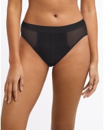 Bali Perfectly Pretty Lace Mesh Hi Cut Brief