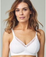 WonderBra EcoPure Retro Lace Wireless Bra