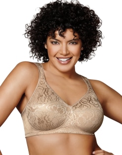 4159B Playtex 18 Hour Active Breathable Comfort Wirefree Bra, Light Beige, SIZE  40B