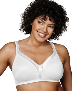 Playtex Women's 18 Hour Active Lifestyle Full Coverage Bra #4159, White,  95D : Buy Online at Best Price in KSA - Souq is now : Fashion