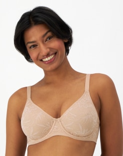 Bali Smooth Lace Underwire Bra