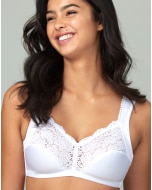 WonderBra Soutien-gorge sans armature avec maintien total et bretelles coussinées