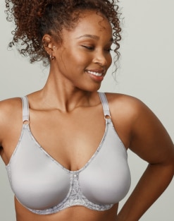 Wonderbra Bras Front Closure Vintage Style 7206 B-34 White Black New