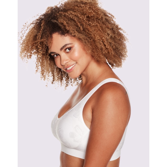 Bali Comfort Revolution Shaping Wireless Bra with Smart Sizes