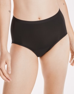 Hanes Women's Originals Seamless Rib Boyfit Panties 3-pack - Black/Heritage  Grey Marle • Price »