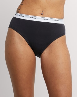 Hanes Women's Constant Comfort X-Temp Hi-Cut Panties 3-Pack-CC43AS