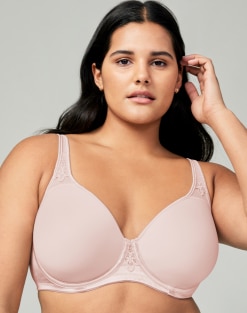 Dasayo Plus Size Bras for Women Full Coverage Underwire Bras