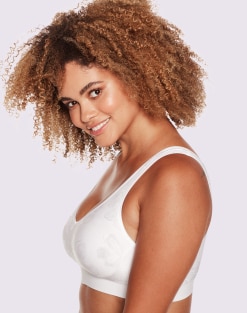 Bali Comfort Revolution Shaping Wireless Bra with Smart Sizes