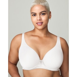 Leading Lady Women's Plus-Size Plus Size Wireless Padded T-Shirt Bra Bra,  White, 36A : : Clothing, Shoes & Accessories