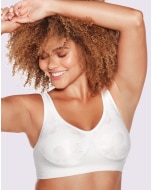 Bali Comfort Revolution Shaping Wireless Bra with Smart Sizes