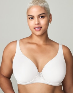 WonderBra Women's Full-Coverage Seamless Wireless Bra Black, XL