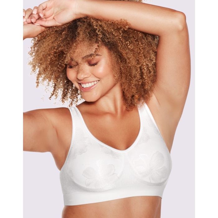 Bali Comfort Revolution Shaping Wireless Bra with Smart Sizes