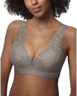 WonderBra Confort Glam Bralette plongeante en dentelle sans armature