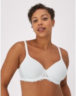 Bali One Smooth Ultra Light Embroidered Full-Figure Underwire Bra
