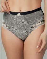 WonderBra Culotte de maintien moyen avec dentelle Chantilly