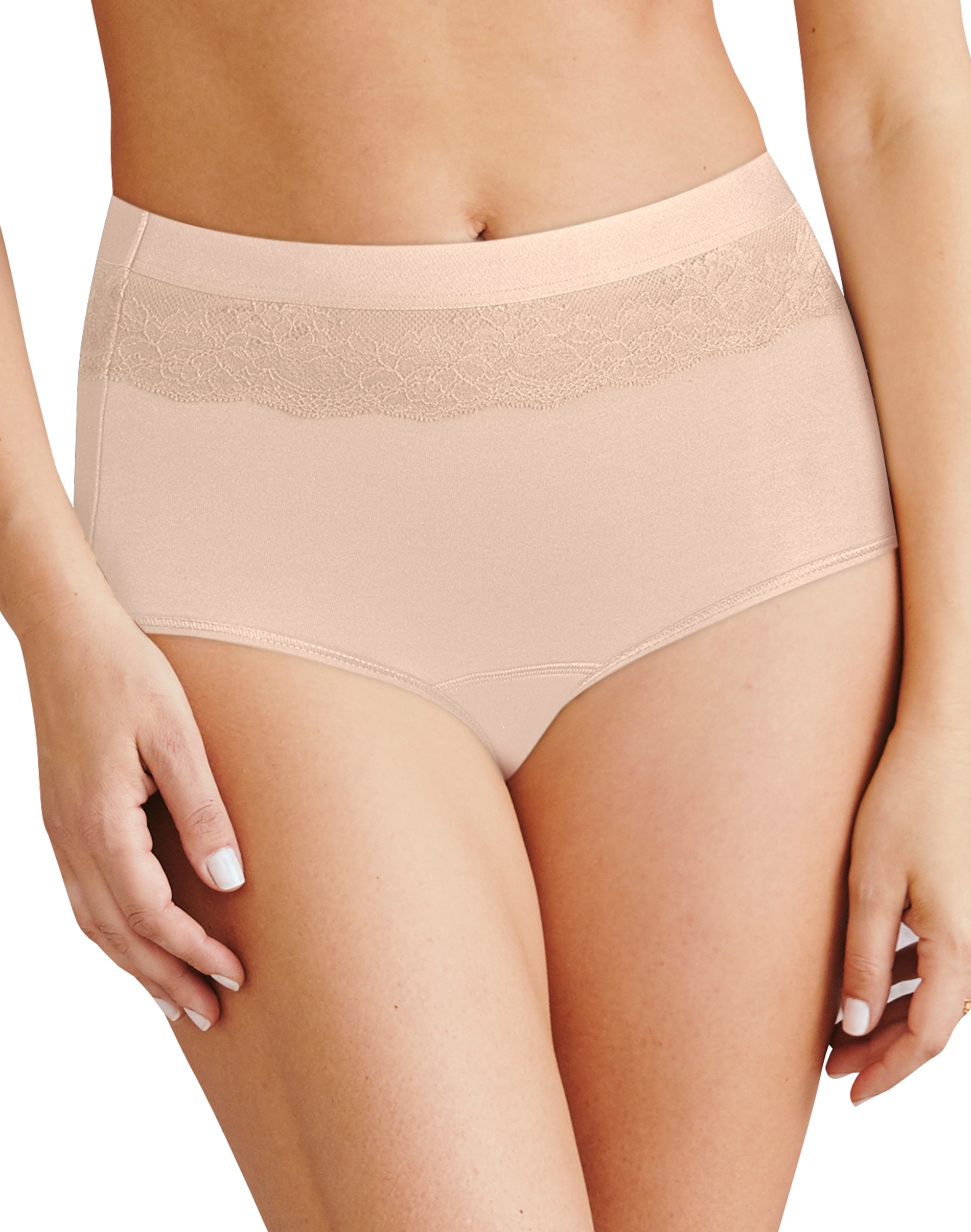 Hanes Women's Fresh & Dry Light Leak Brief - Pack of 2