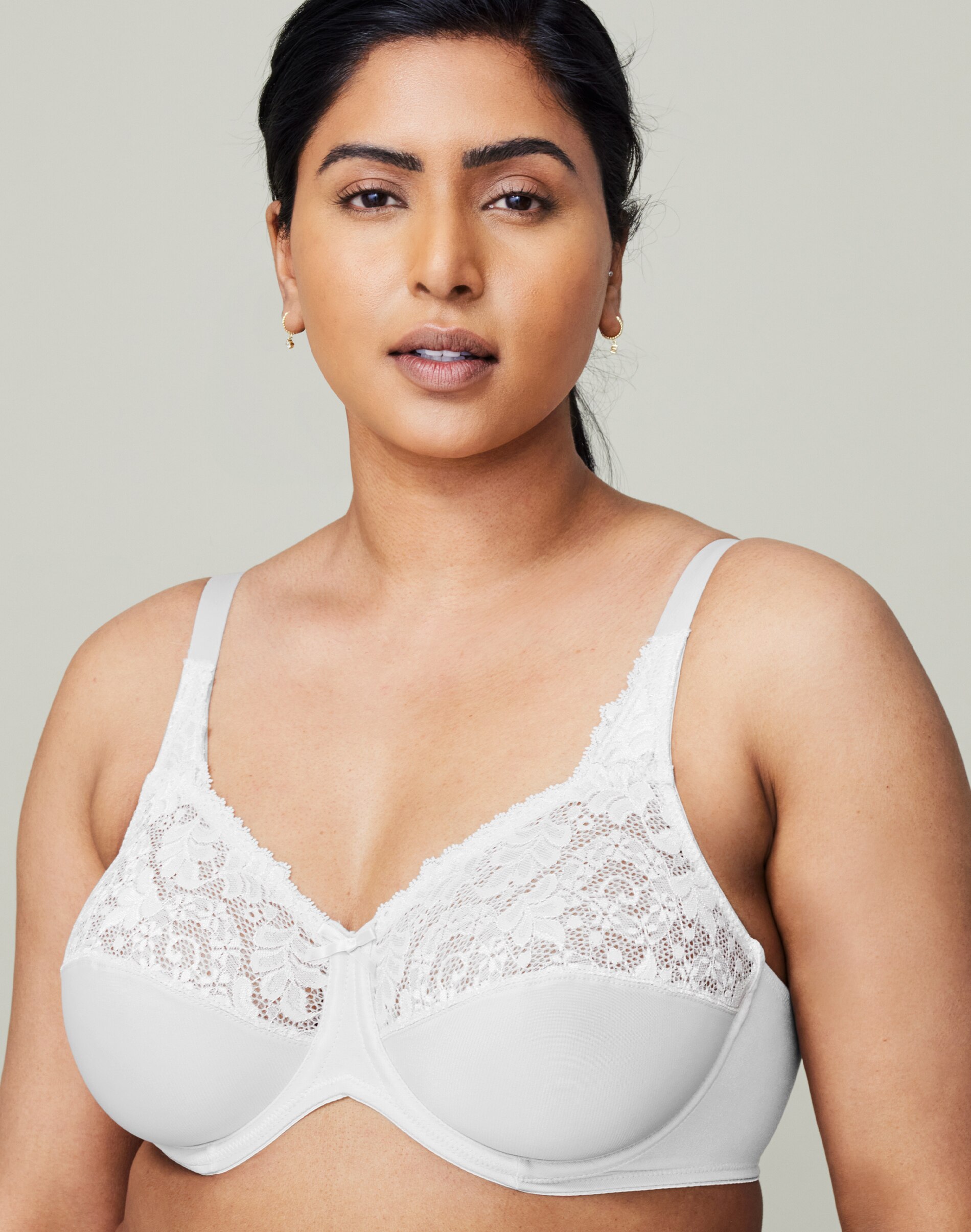 WonderBra Comfort Lace Minimizer Underwire Bra