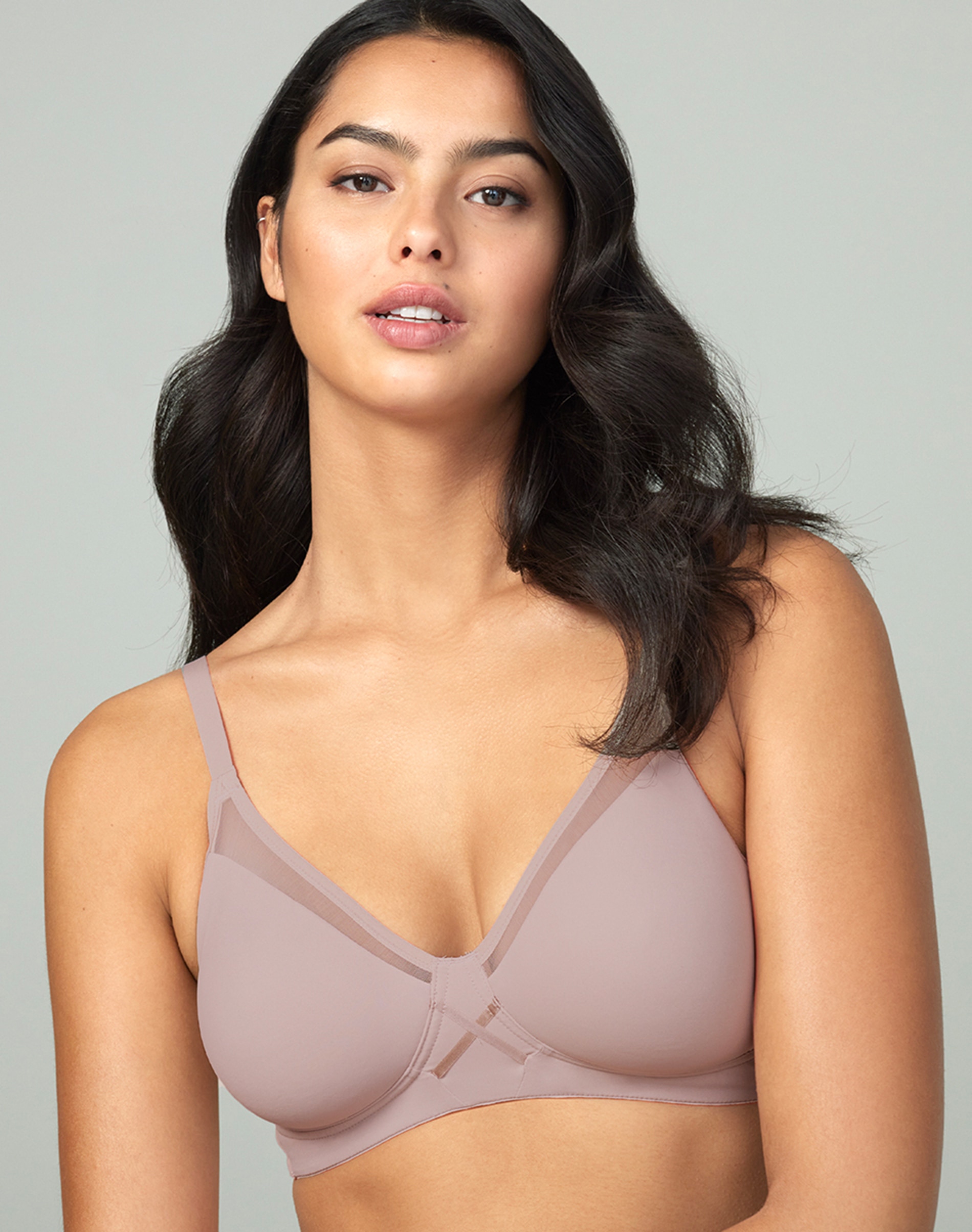 HOPASRISEE Tlopa Tourmaline Bra, Tlopa Tourmaline Shaping Wireless Silky  Bra, Comfort Breathable Front Cross Side Buckle Lace