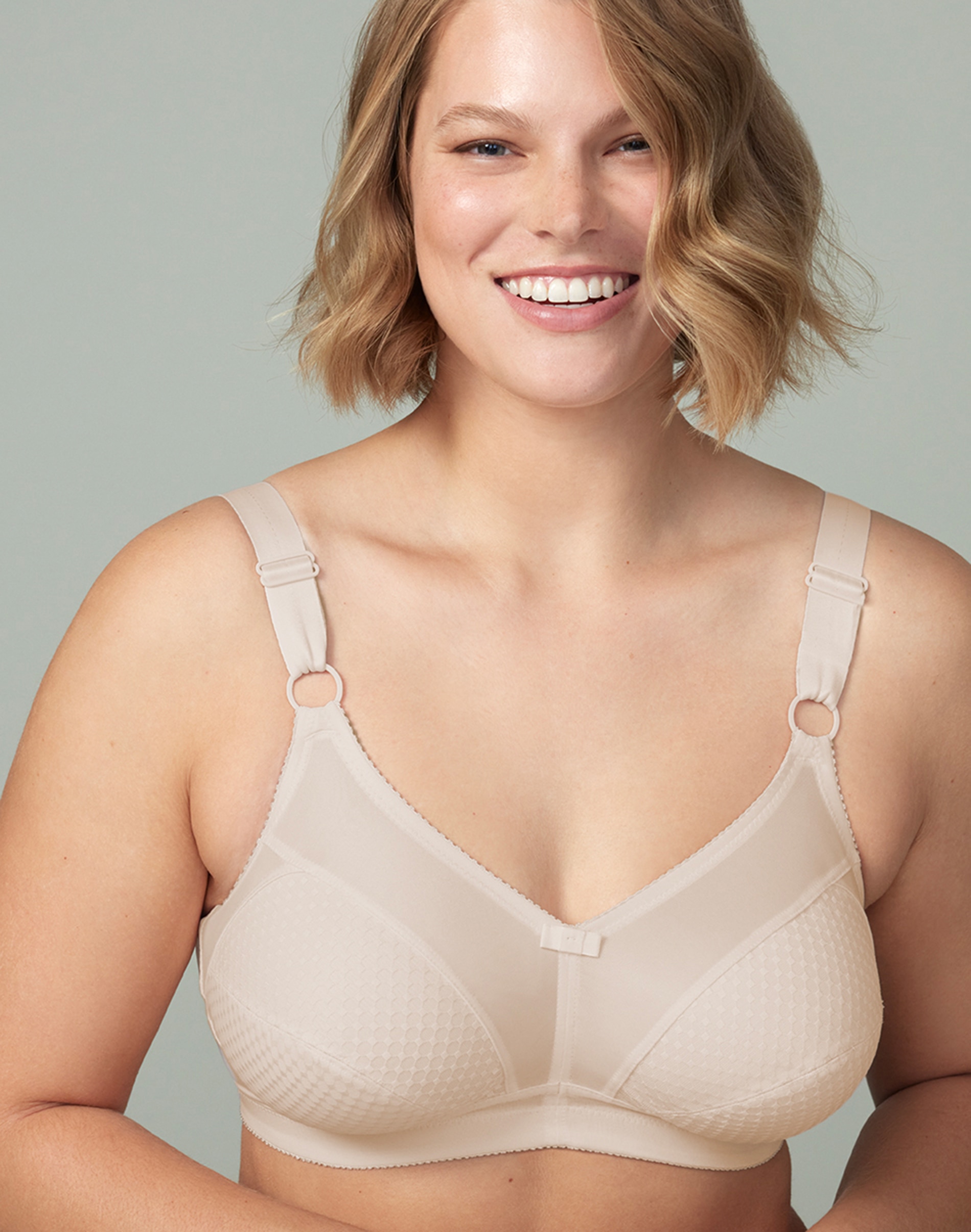 Buy Playtex Women's Plus Size Front-Close Bra with Flex Back, Light Beige,  36C at