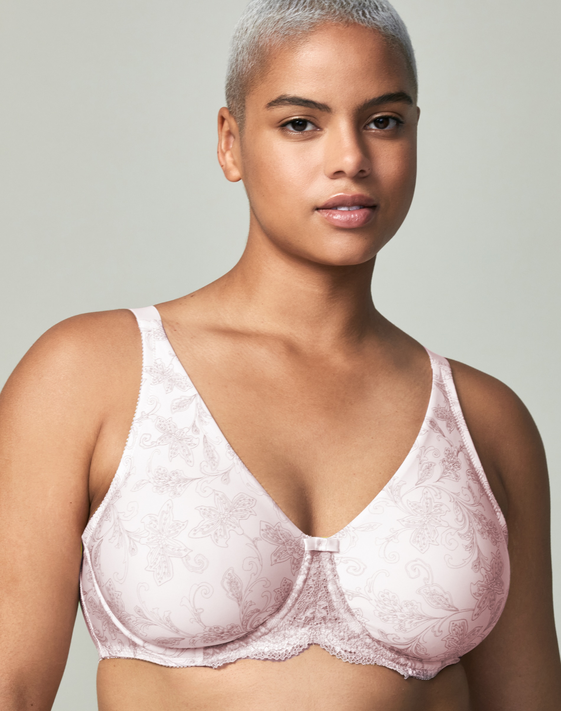 WonderBra Molded Print 2 Ply Seamless Underwire Bra