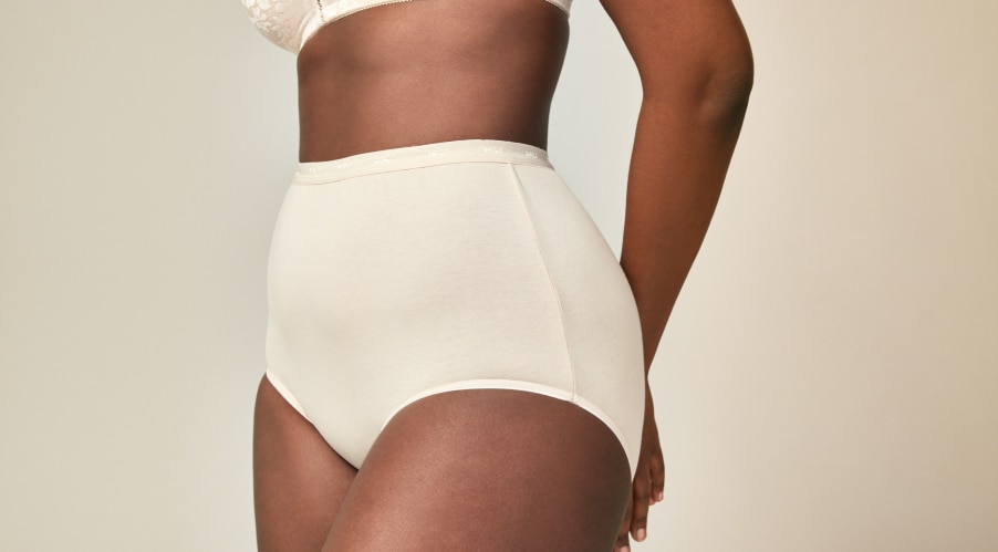 Bali Full-Cut-Fit stretch cotton briefs