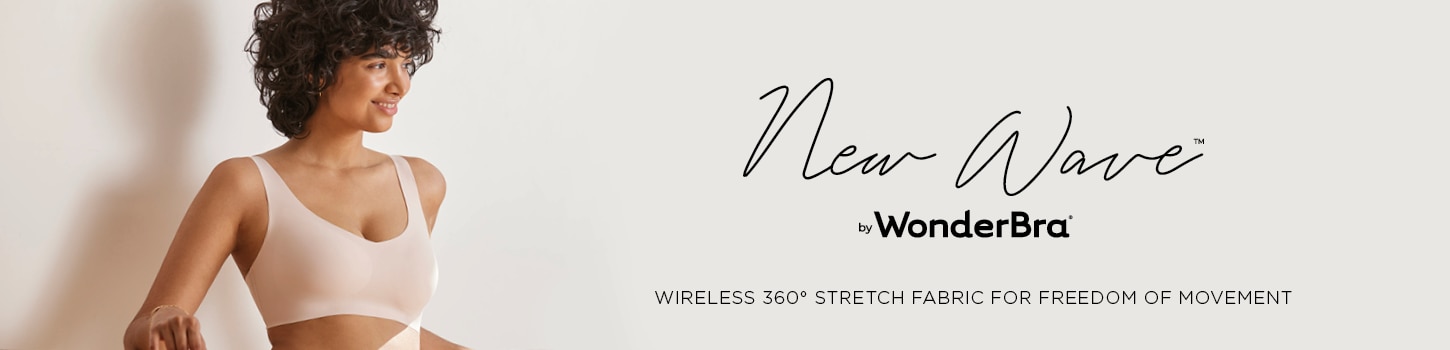 Wonderbra New Wave Wirefree Bra with Adjustable Straps – Cedar Lily Bra  Boutique