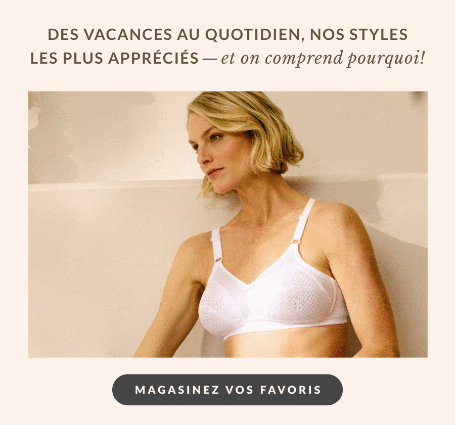 Rayonner en rose Confort et assurance dans notre teinte la plus jolie de la saison.