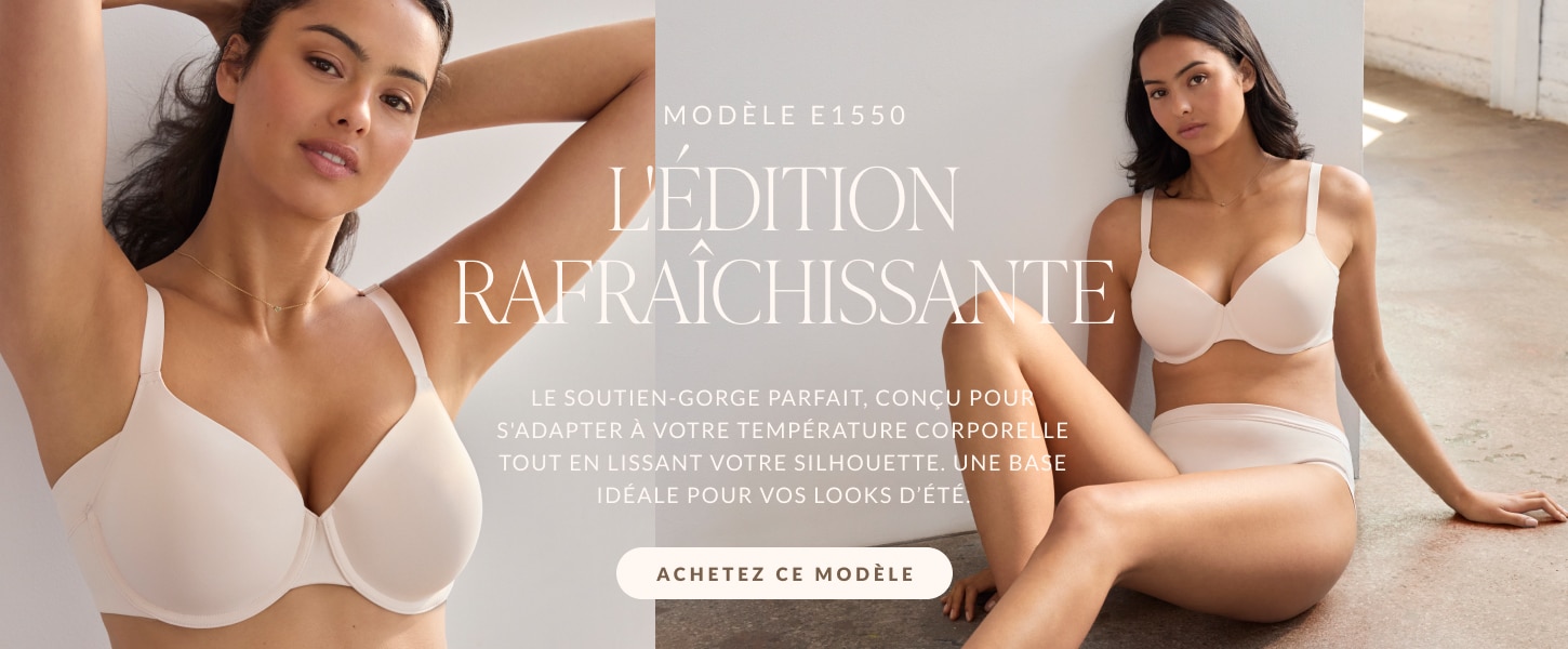 Épouse vos courbes, sculpte votre silhouette  Découvrez le soutien-gorge qui vous met en confiance
