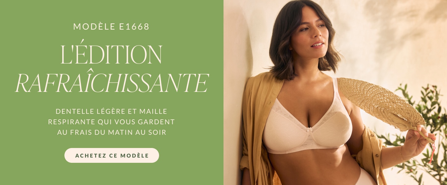Épouse vos courbes, sculpte votre silhouette  Découvrez le soutien-gorge qui vous met en confiance