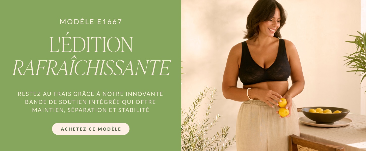 Épouse vos courbes, sculpte votre silhouette  Découvrez le soutien-gorge qui vous met en confiance