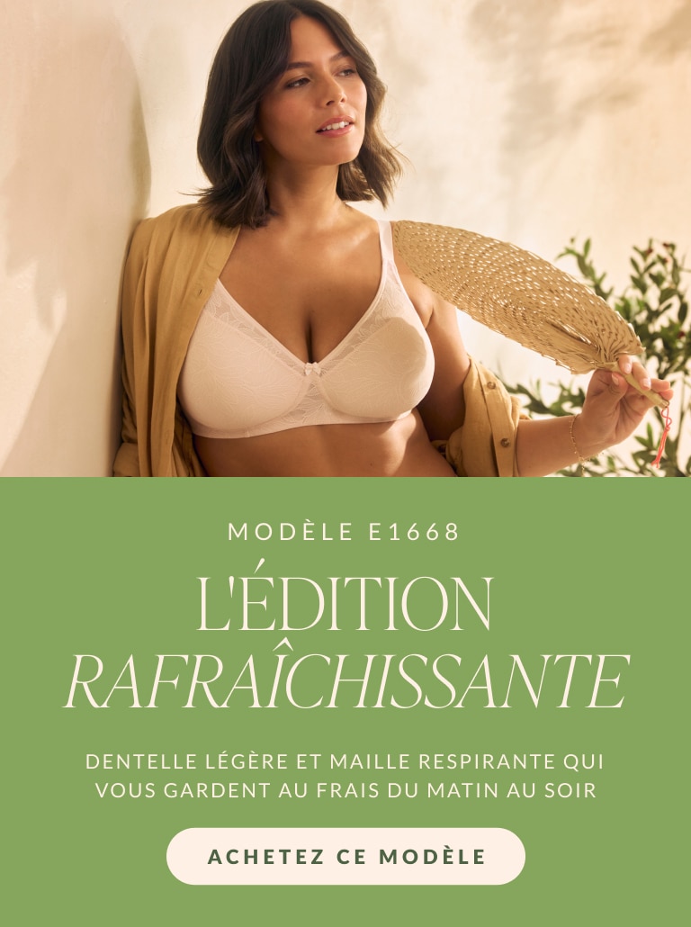 Épouse vos courbes, sculpte votre silhouette  Découvrez le soutien-gorge qui vous met en confiance