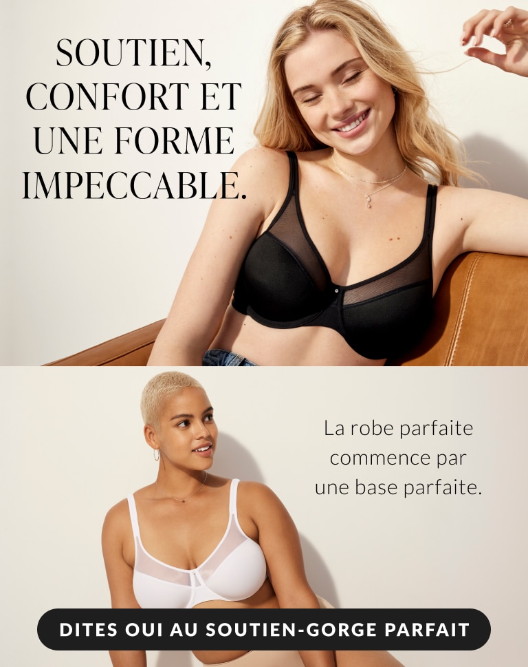 Nous nous efforçons d’adopter une approche plus durable à long terme.  Acheter un soutien-gorge EcoPure  =  Planter un arbre*