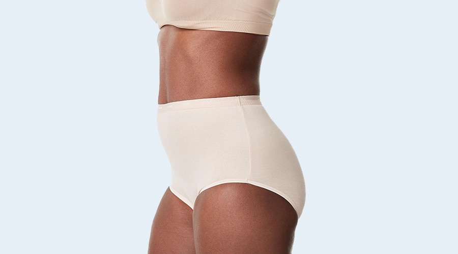 Bali Full-Cut-Fit stretch cotton briefs