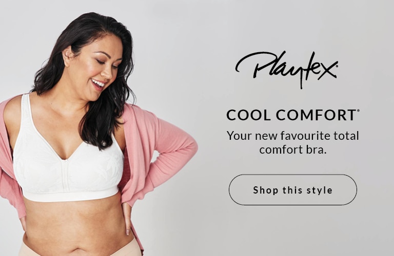 COOL COMFORT. Your new favourite total comfort bra.