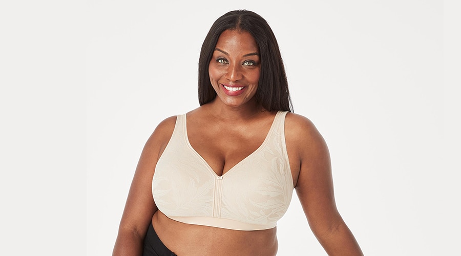 Playtex Women's Cross Your Heart Foam Lined Wirefree Bra US4210 at   Women's Clothing store